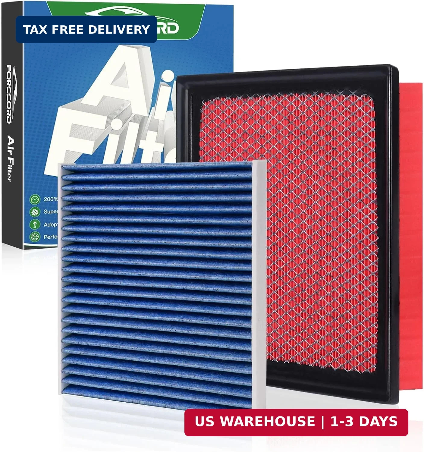 Cabin & Engine Air Filter Kit Fit for Dodge Durango 2011-2026, Jeep Grand Cherok