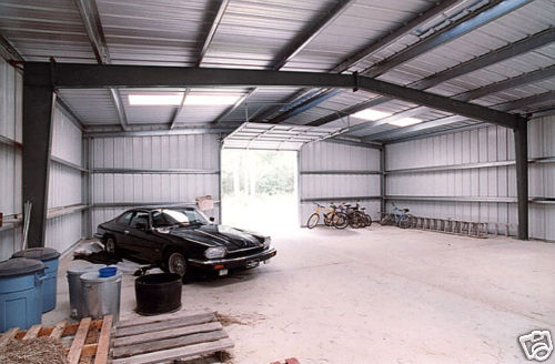 Steel Factory 50x100x12 Engineered Prefab Warehouse Metal Storage Building