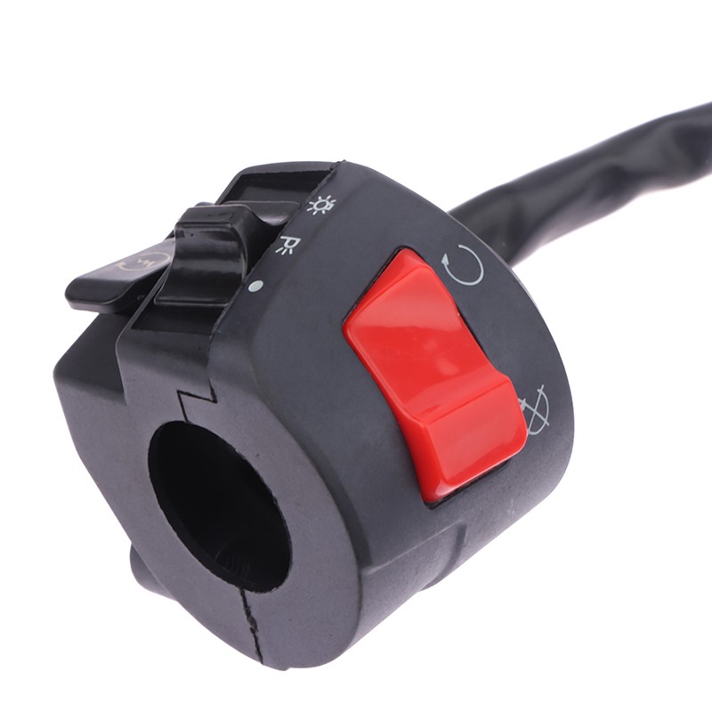 Universal Motorcycle Handle Bar Switches With Choke Horn Turn Controller Switch