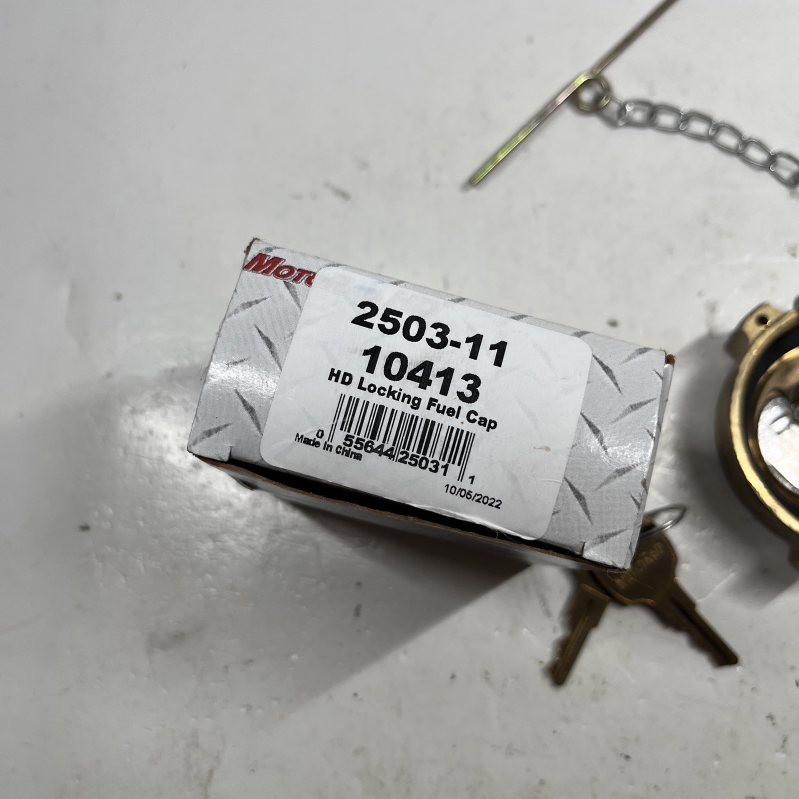 MotoRad 2503-11 Heavy Duty Fuel Cap with Lock