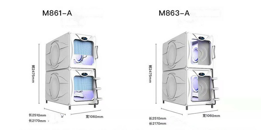 Sleep Pods by Safe Room Designs Catalog