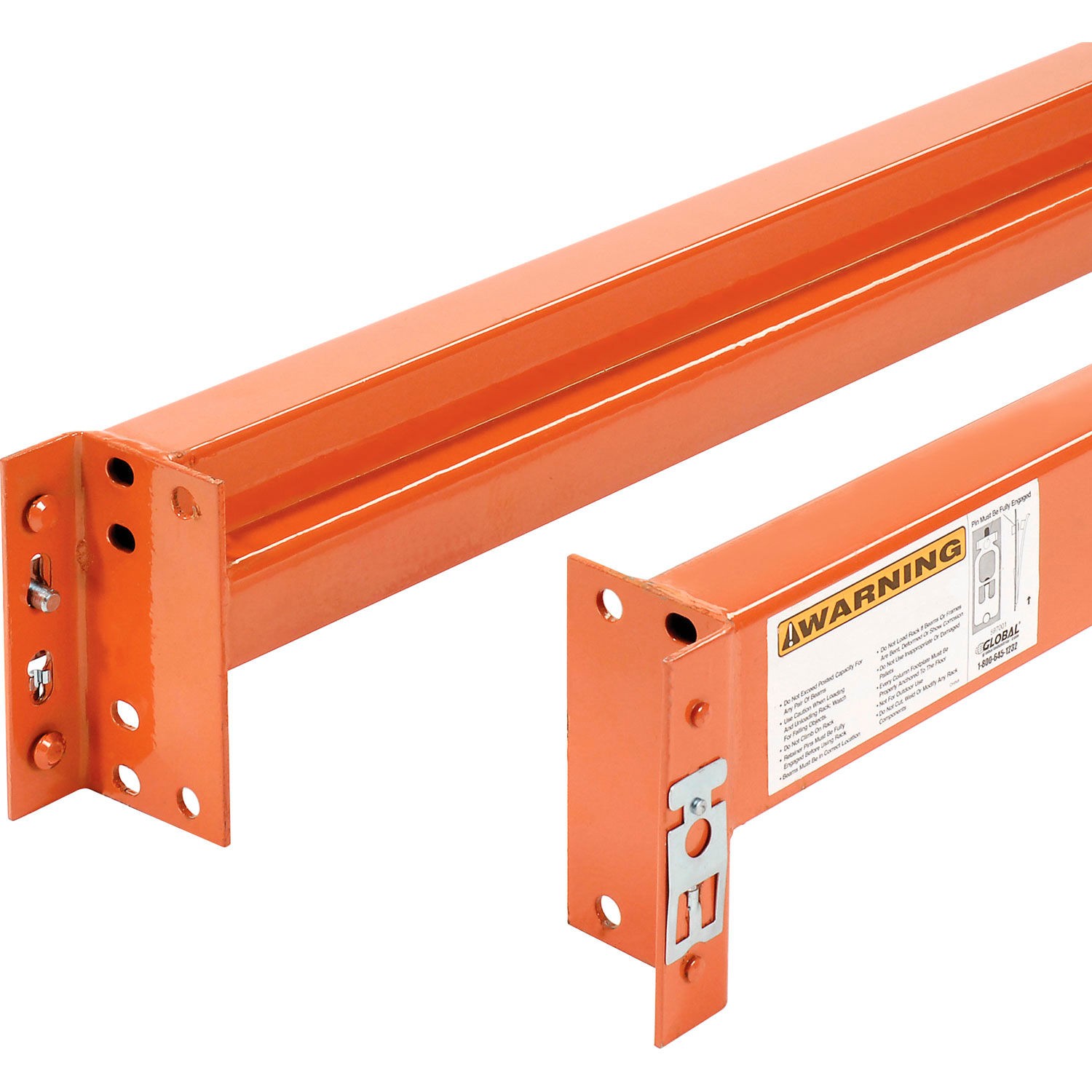 Global Industrial Teardrop Pallet Rack Starter 108″W x 42″D x 192″H