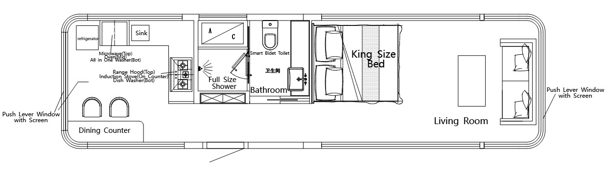 IN STOCK in USA | Luxury Tiny Home Smart Pod Home | High-Tech Prefab Studio