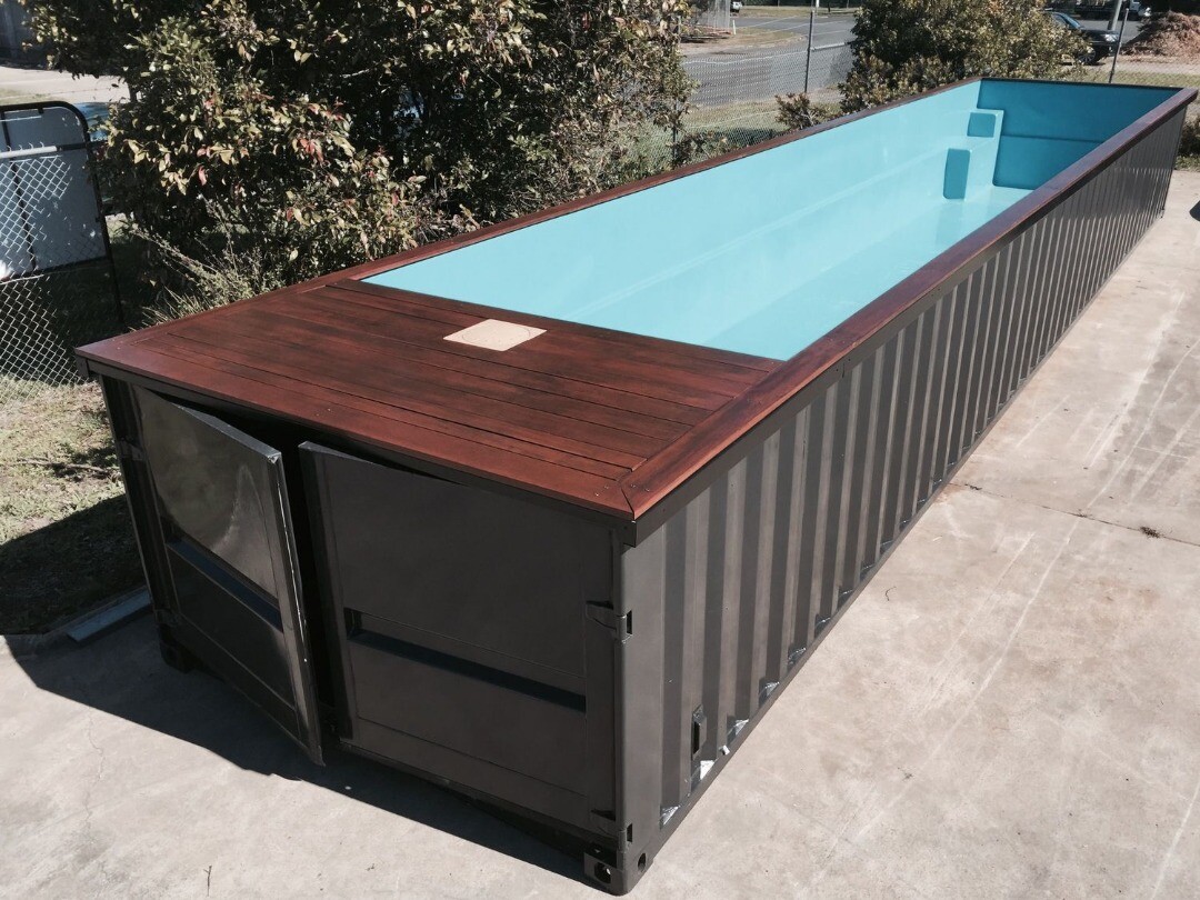 Swimming / Aquarium Pool 20ft. and 40ft. lengths Safe Room Designs Catalog