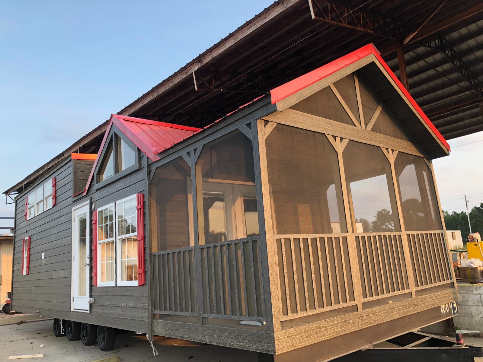 TINY HOME CABINS- CUSTOM BLT. FOR YOUR PREPPED PROPERTY – ELEGANT RUSTIC CABINS