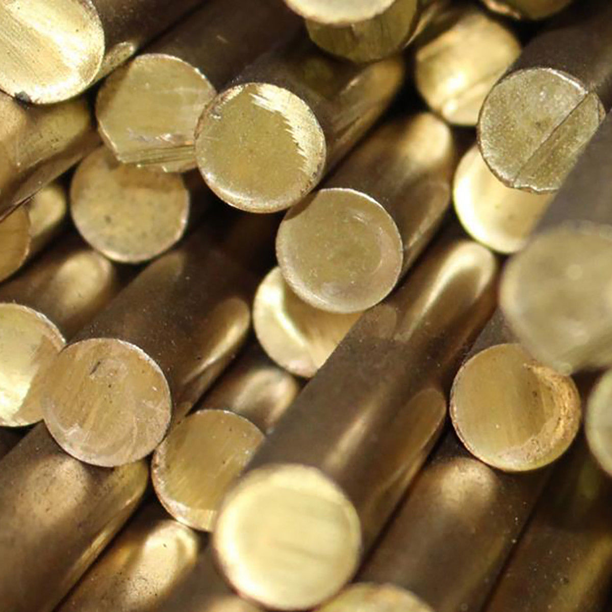 4/6/8/12mm Dia Hardware Brass Round Bar / Rod Circular Wire Tube Modelmaking