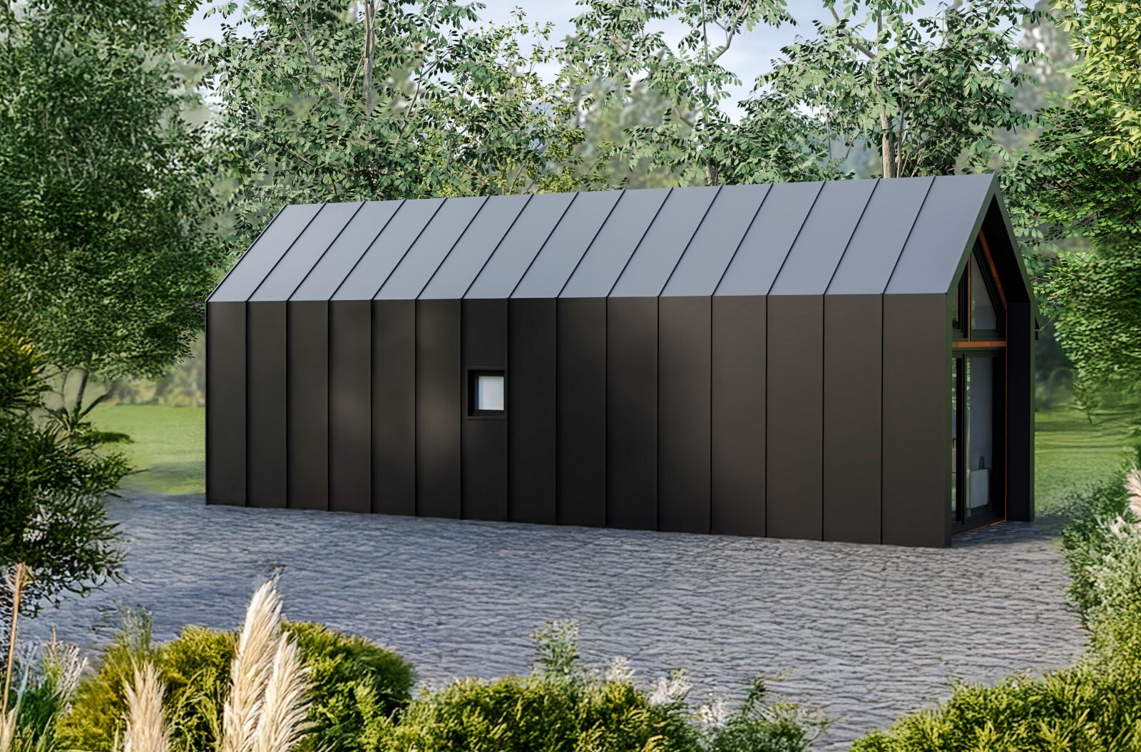 Tiny house, mobile holiday home with equipment