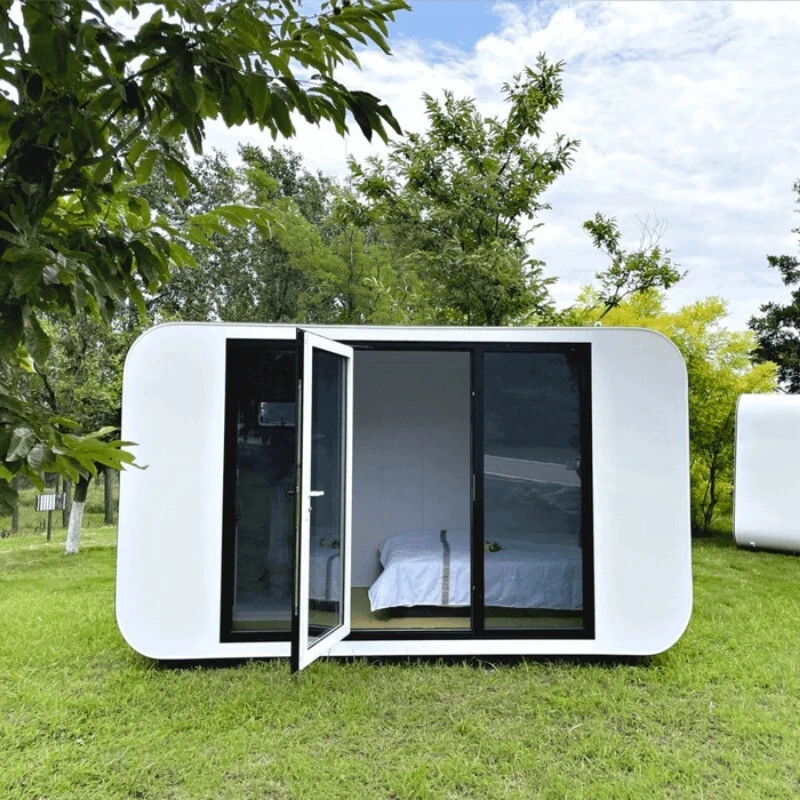 13x7x8FT Prefab Tiny House Cabin Pod Glass Bath Bedroom Modern Outdoor PRESALE