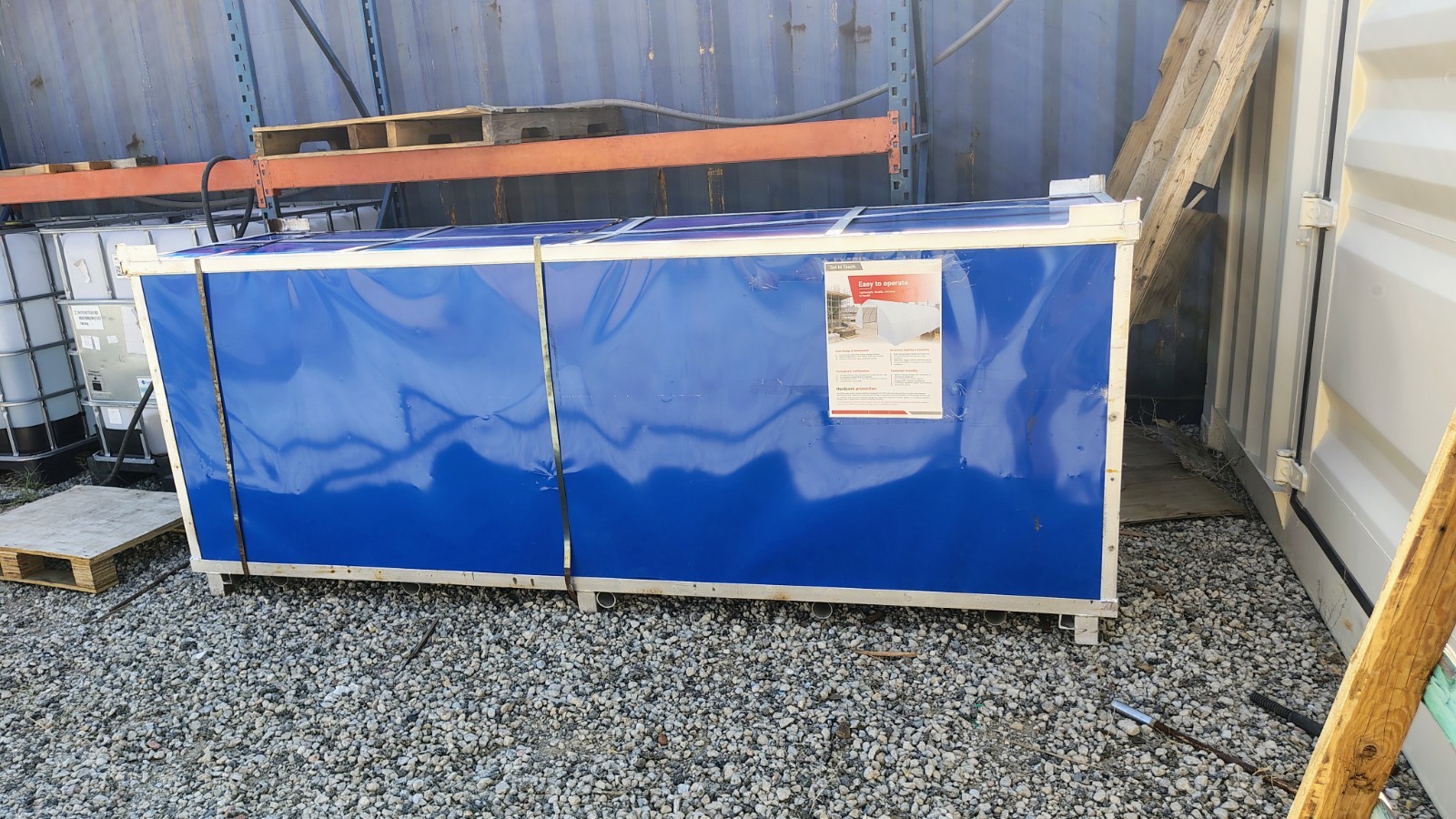 W30’xL65’xH15′ Portable Single Truss Storage Shelter New Building Kit 1950 Sq.Ft