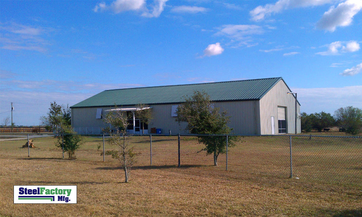Steel Factory 50x100x12 Engineered Prefab Warehouse Metal Storage Building