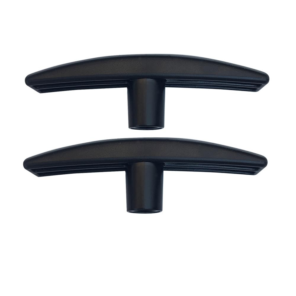 DSkoiph 2 Pack RV Waste Water Valve Handles Replacement Compatible with Black