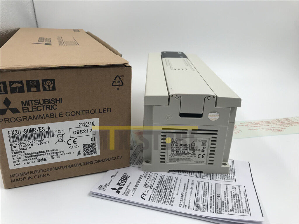 Mitsubishi PLC Module FX3U-80MR/ES-A New IN BOX