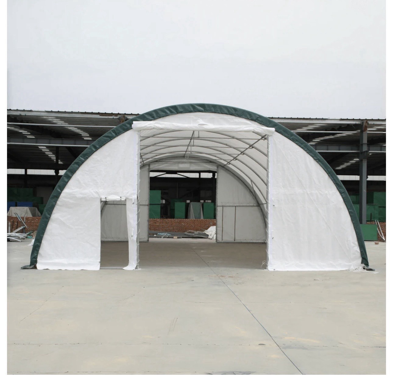 CHERY Industrial Storage Shelter 30x65x15 ft Steel Waterproof 306515R