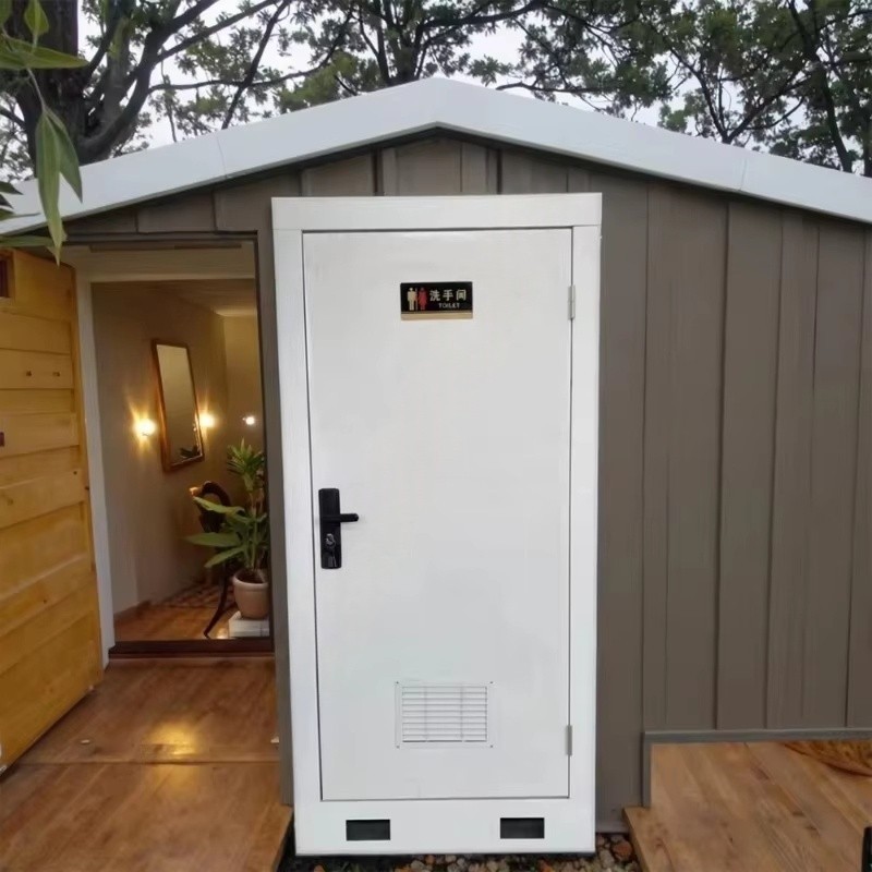prefabricated pack shower room toilet removable container room bathroom