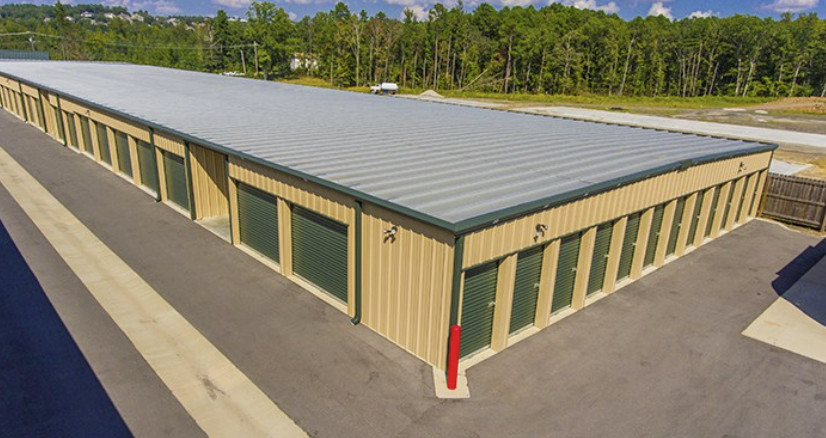 SIMPSON Steel Mini Self Storage 30x100x8.5 Metal Building Prefab Structure
