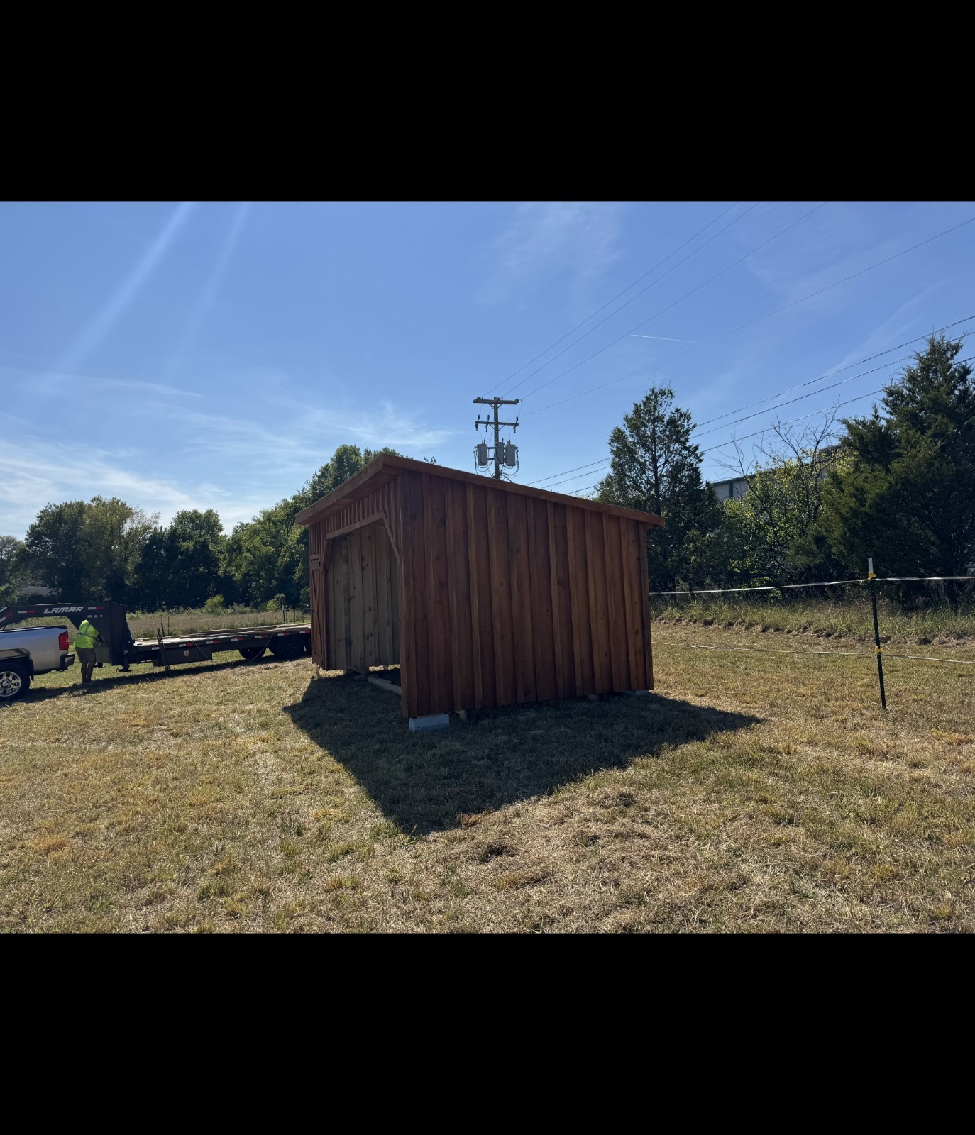 Horse Run-in – Livestock Shelter – Goat Shed – Sheep Shed 10×16