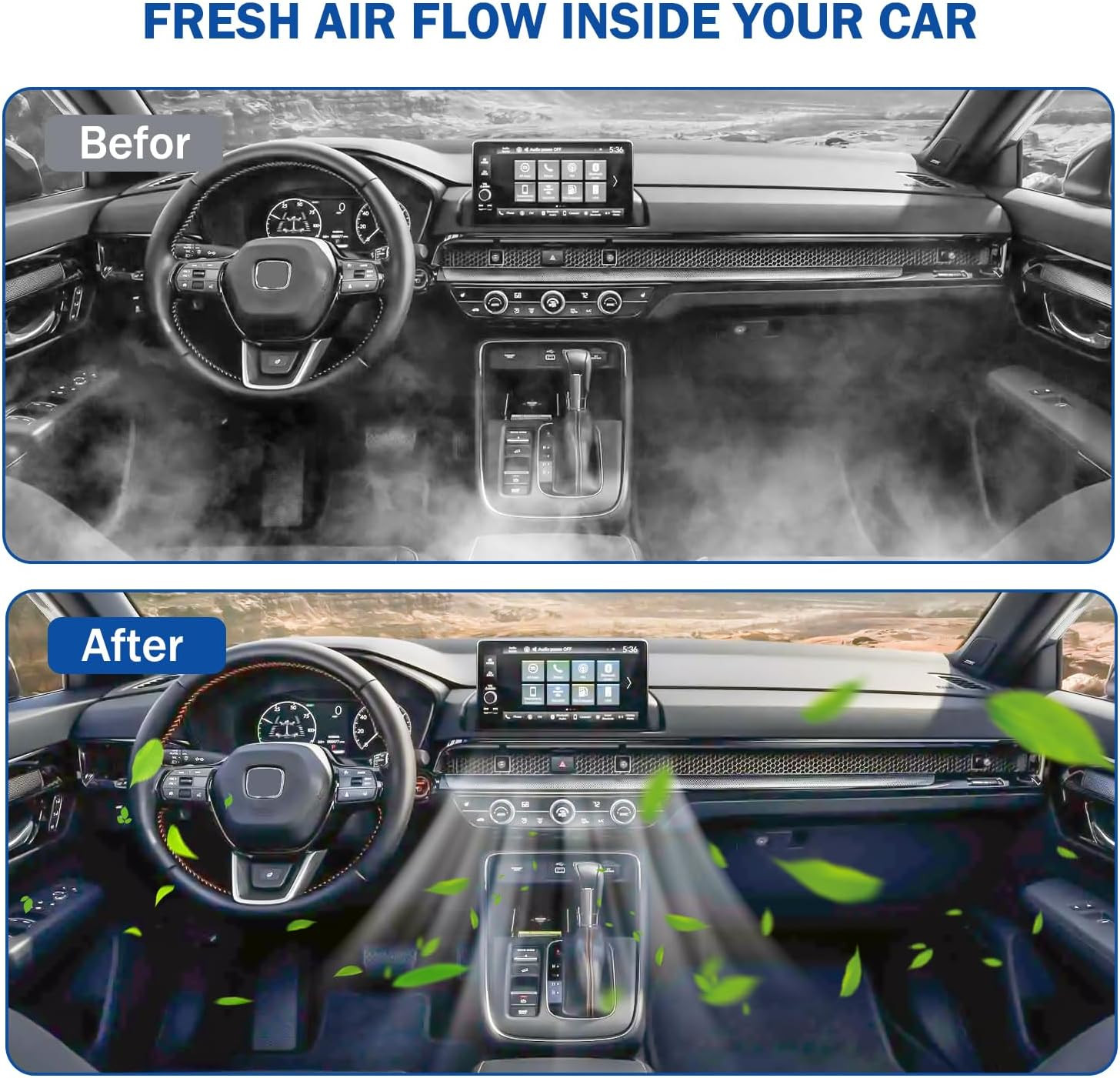 Cabin & Engine Air Filter Set Accessories for Chevrolet Chevy Equinox 2018-2025