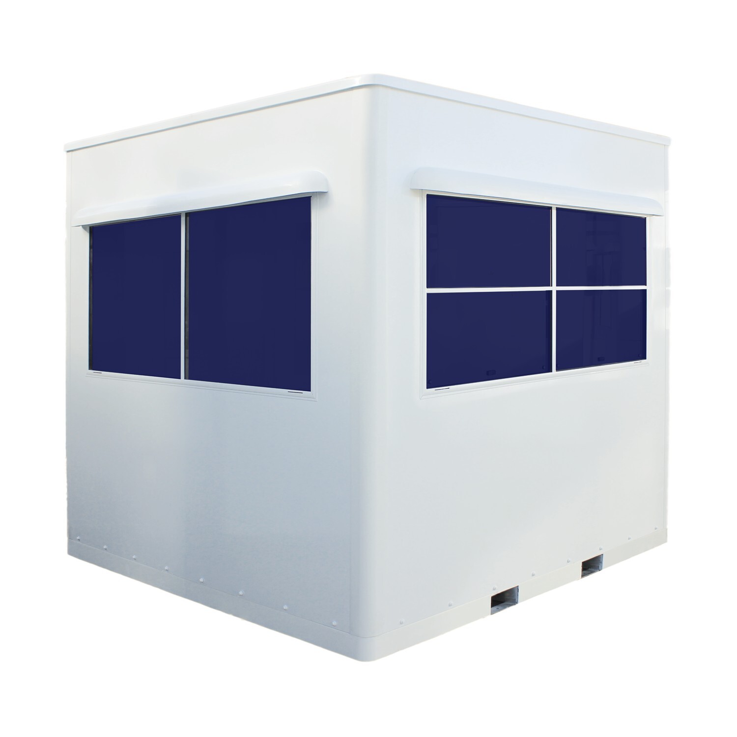 7×7 Ft Prefabricated Portable Modular Guard Shack Cabin Gate Booth
