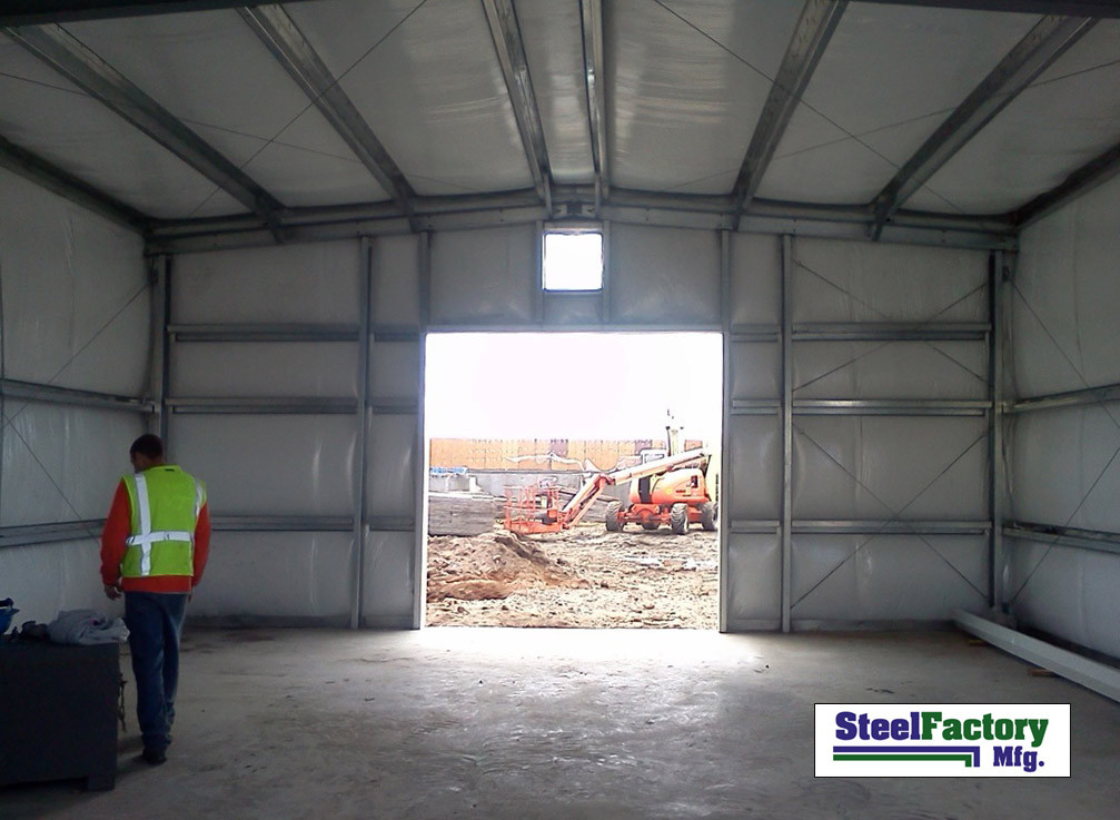American Made Steel 30x60x14 Prefab Metal Barn Galvanized Frame Garage Building