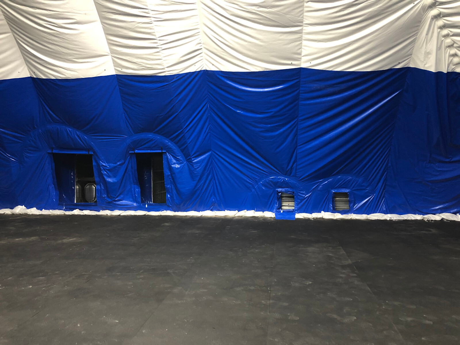 Inflatable Dome Structure 60ft x 118ft