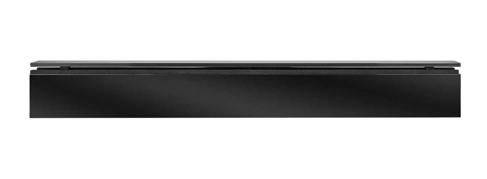 CGP Single-Slide Door System, Glass Aluminum Wall 12′ x 8′, Black