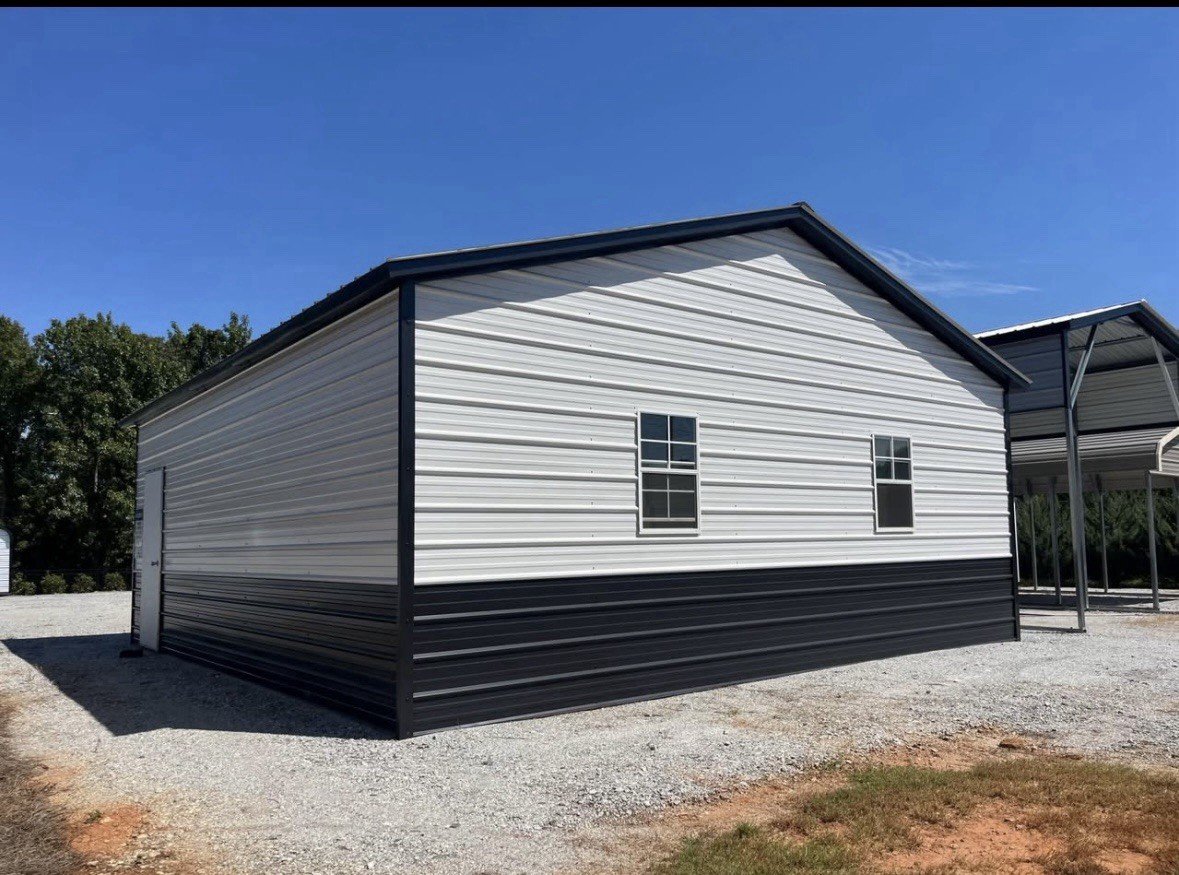 20×25 Metal Garage | Steel Shop | Installed | Rent To Own Available