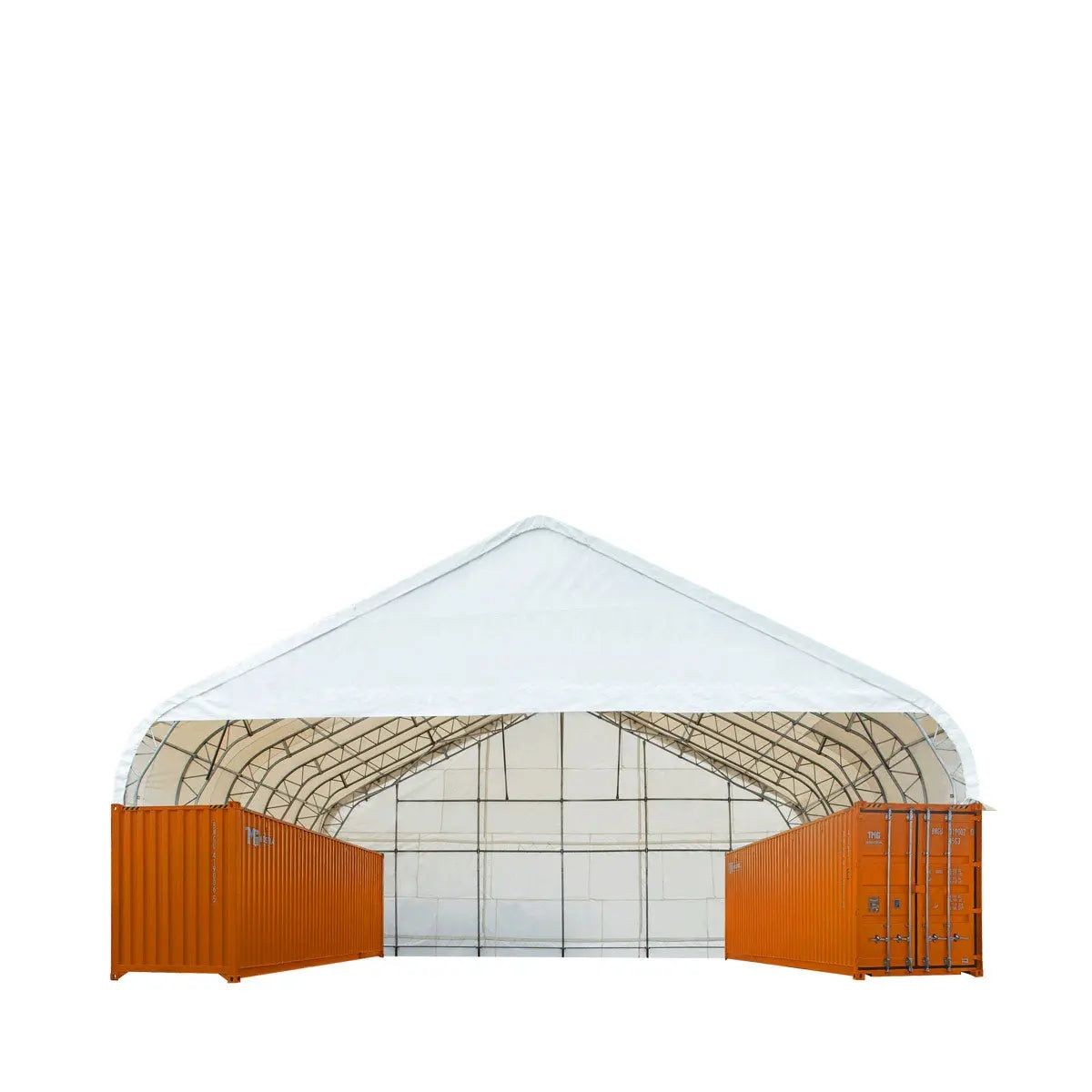 50x40ft Double Truss PVC Shelter 32oz Heavy Duty Cover Container Drop