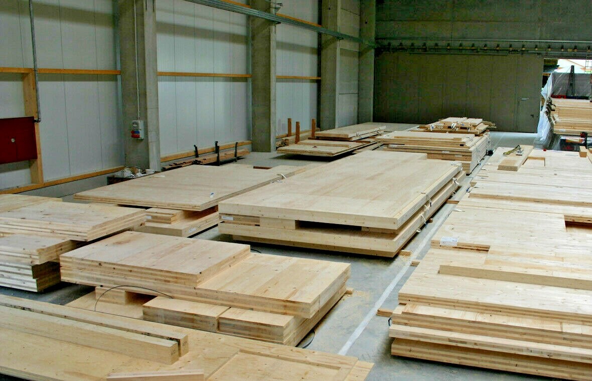 1,420 SQ.FT ECO SOLID TIMBER AIRTIGHT PANEL HOUSE KIT MASS WOOD CLT HOME PREFAB 