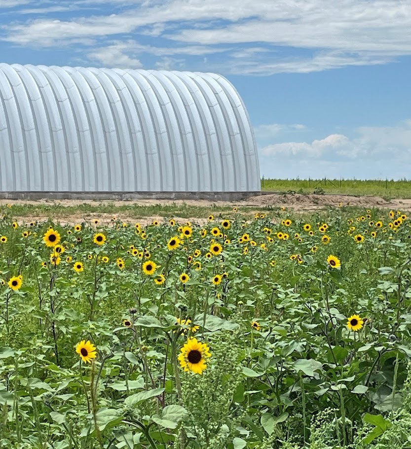 33x40x15 DuroSPAN Steel Off Grid FOOD STORAGE Building Open Ends Factory DiRECT