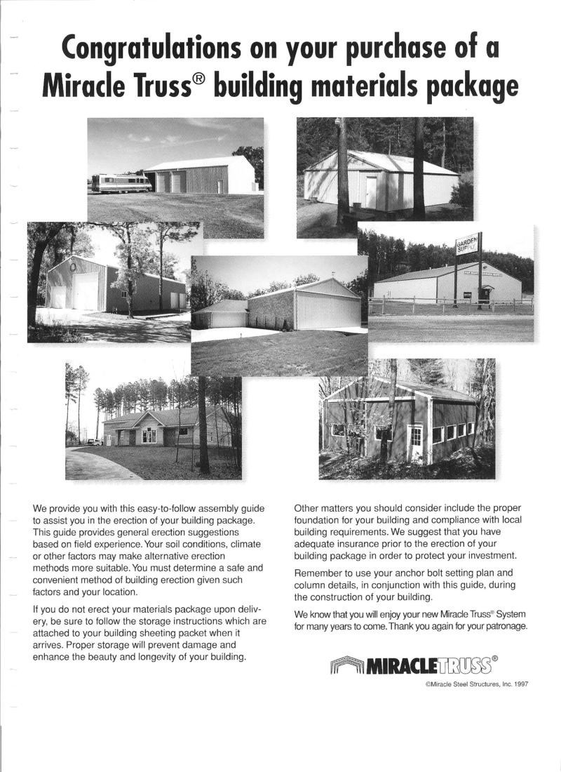 Steel Building Kit NEW Clear Span Garage Shop Auto Storage Workshop Farm Ranch