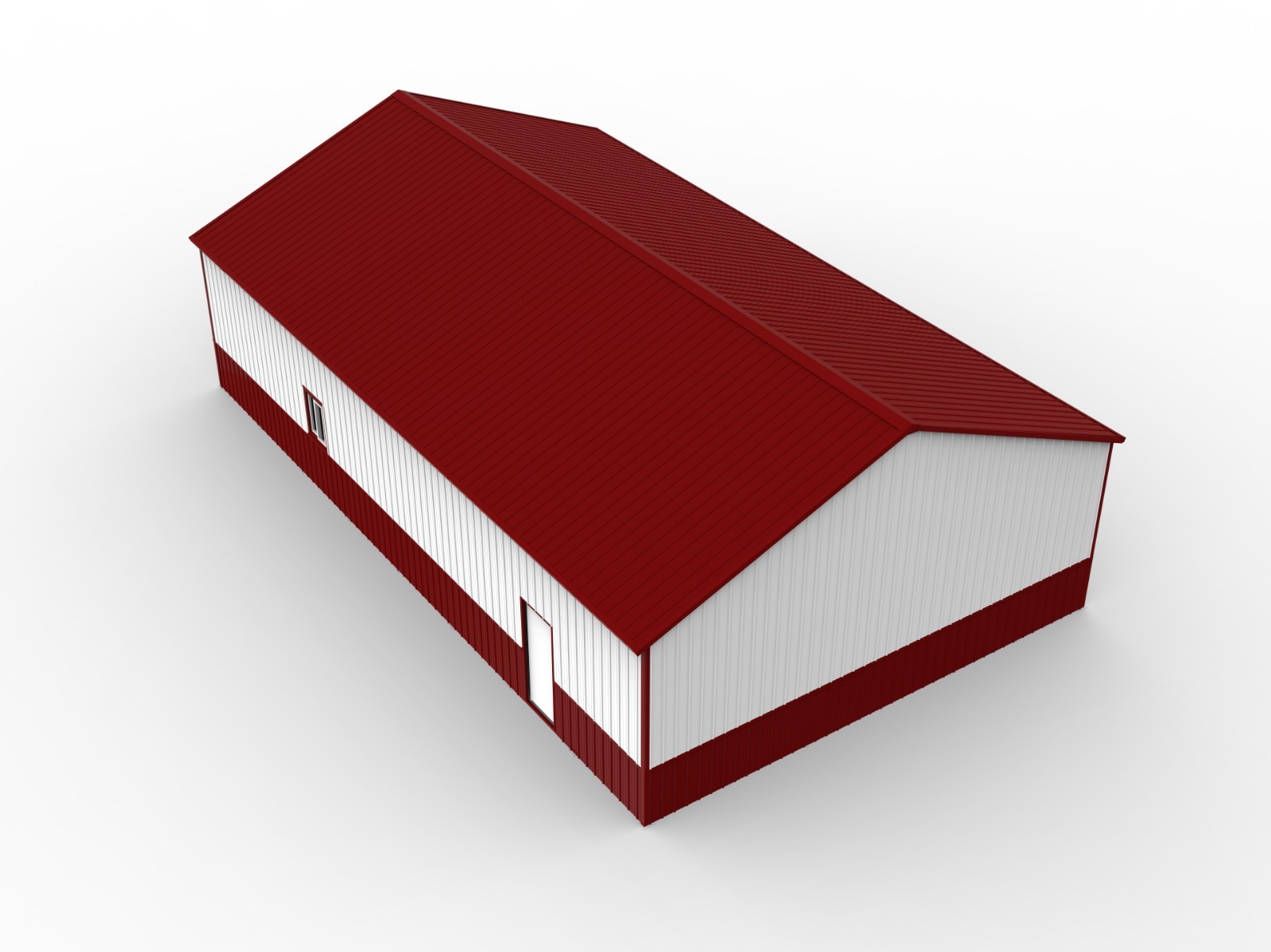 51x31x18 Metal Garage Barn Shed w/Electric Roller Shutter Door Carport 1581Sq.ft