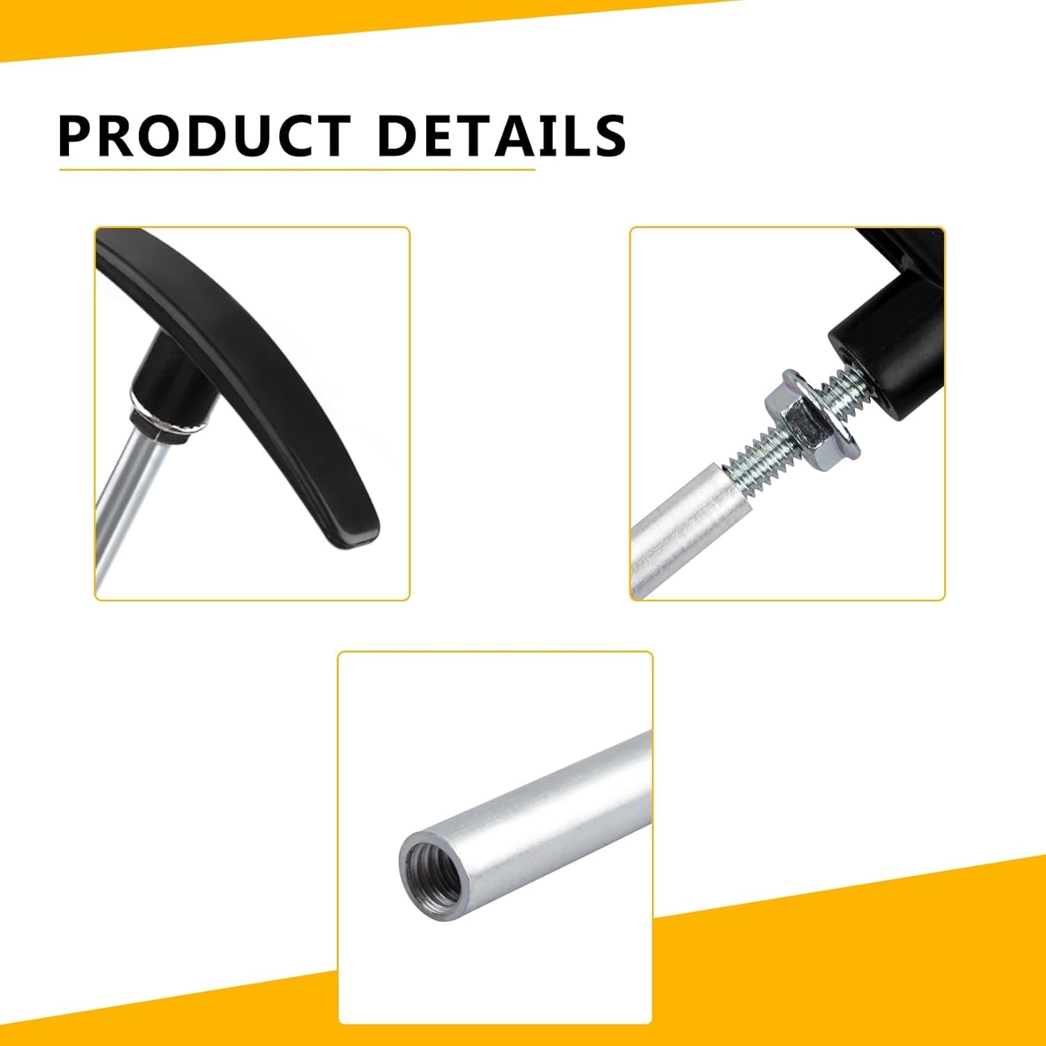 RV Sewer Waste Valve Extension Rod 7″&10″,rv Black Tank Pull Valve Handle Replac