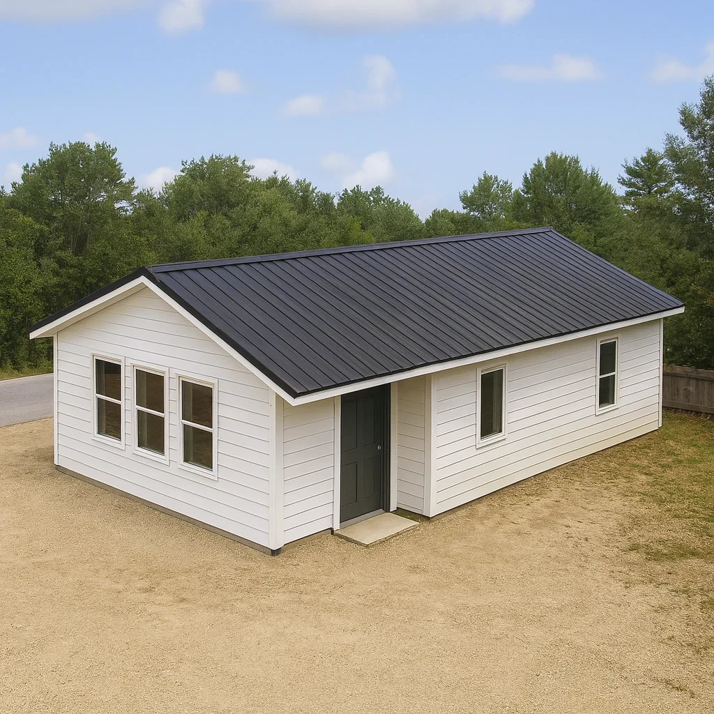 AbodeMOD ADU Shell Modern 2 Bedroom, 1 Bath 560 Sq Ft ThermaSteel R51+