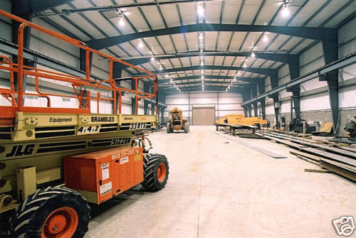 Steel Factory Mfg 60x100x20 Prefab Commercial Building Truck Storage Warehouse