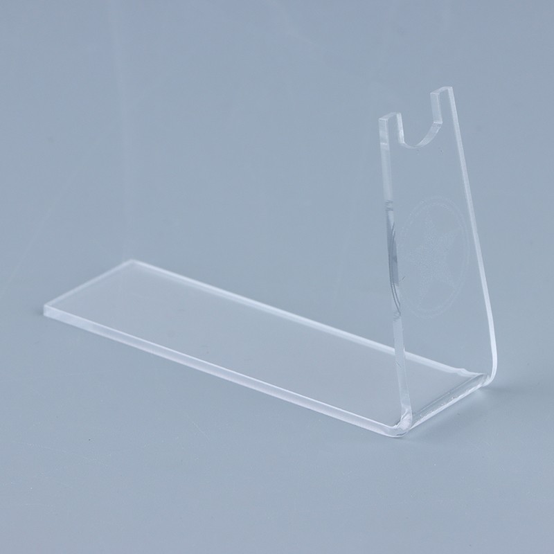 1pcs Small Clear Acrylic Outdoor Pistols Holder Gun Model Showing Display Stand
