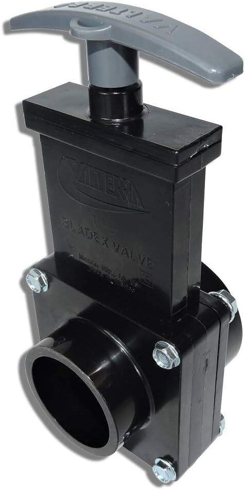 Valterra 1 1/2″ Dump valve RV Drain Sewer Waste Valve Assembly Hub Spigot