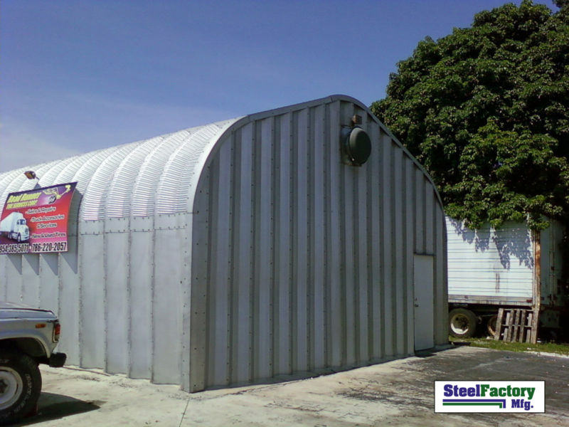 Steel Factory 20x35x16 Residential Garage Camper RV Storage Building / Workshop