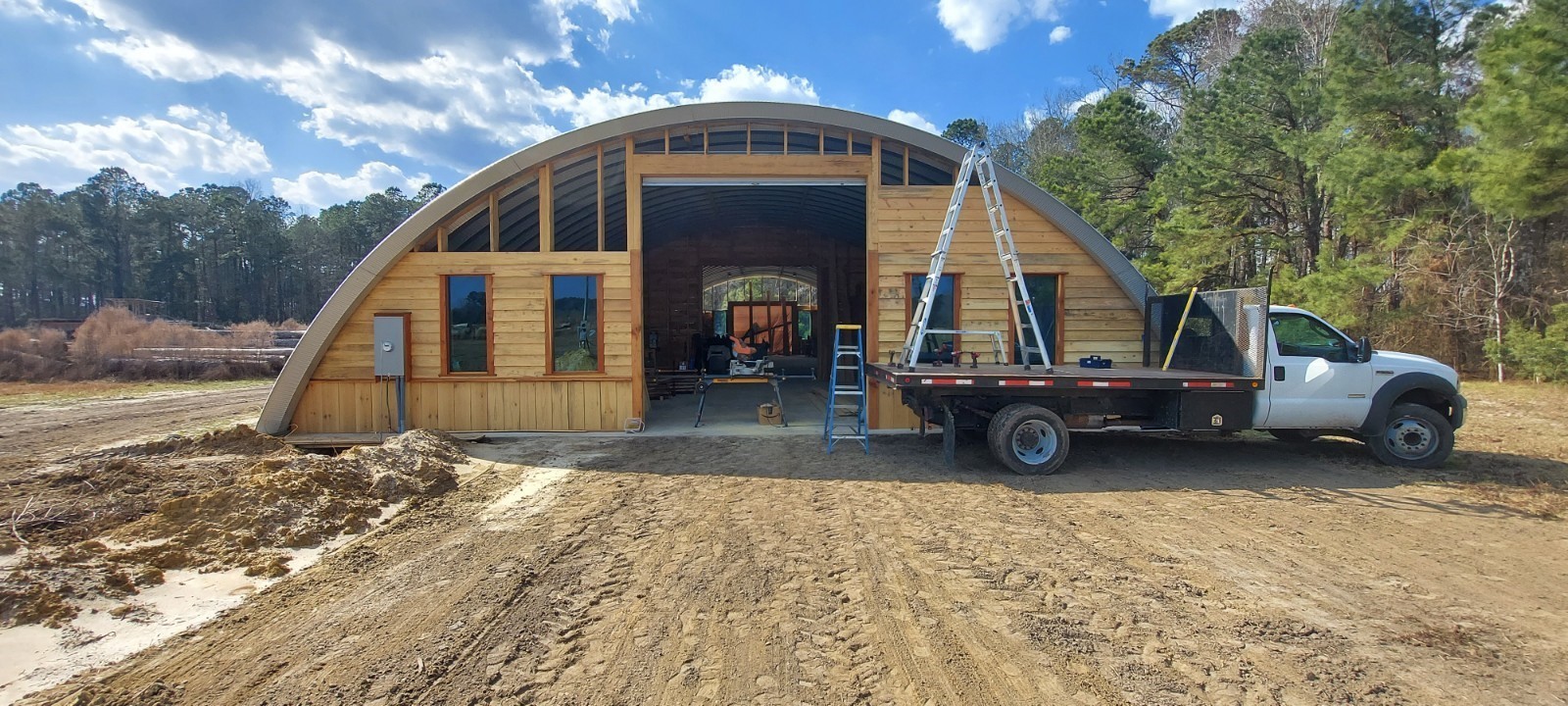 50x44x19 DuroSPAN DIY Off Grid Steel Cabin Building Kit Open Ends Factory DiRECT