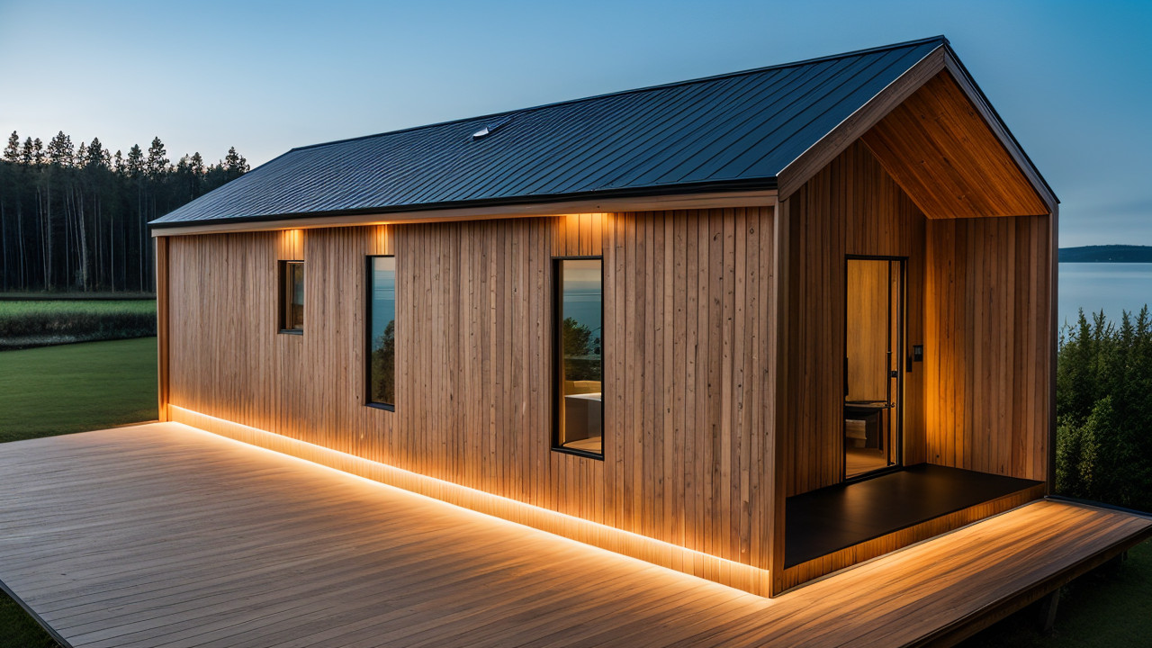 Tiny House KIT, SIP-MOD by Apex SIPs Made with Structural Insulated Panels