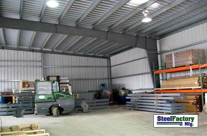 Prefab Metal Commercial Building 60x100x16 Steel Factory Mfg US Made Low Prices