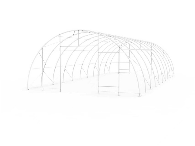 82x40x20FT Large Outdoor Equipment Shelter w/ Galvanized Steel Frame & PVC Cover