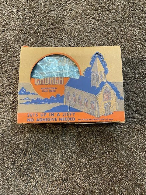 Vintage Skyline Plastics Manufacturing #K5 – Church *Complete *With box