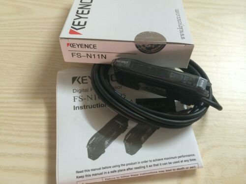 Keyence FS-N11N FSN11N Fiber Optic Digital Sensor In Box
