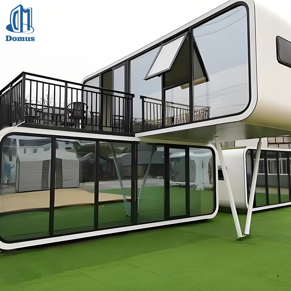 Apple Cabin Prefabricated Modular Home Glamping Pod Garden Guest Room Luxury New