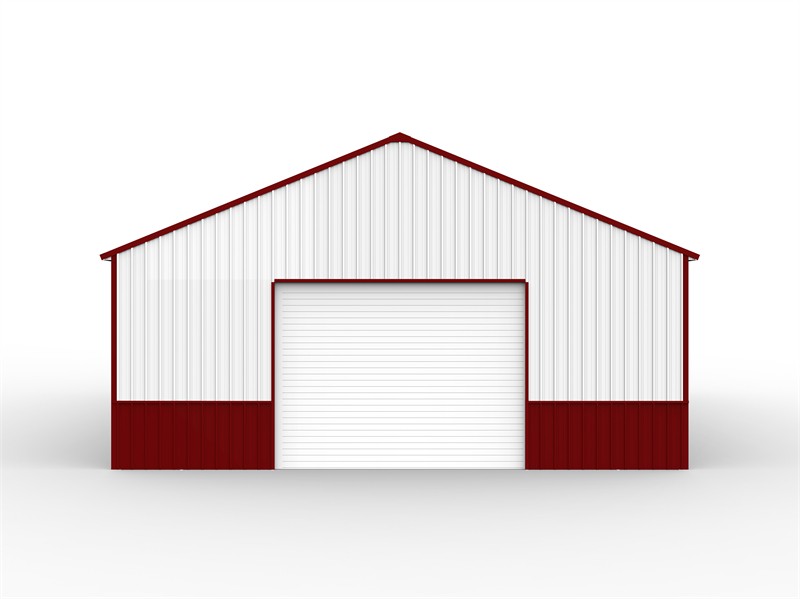 51x31FT Metal Barn Garage w/ Electric Roll-Up Door for Farm & Industrial Storage