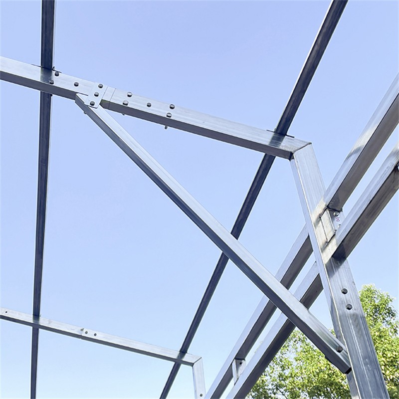 46′ x 23’x 14′ Steel Garage Shed Reinforced Metal Storage Building with 2 Doors