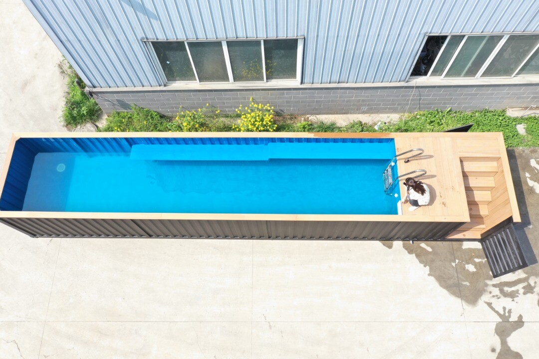 Swimming Pool 20ft. Length – Safe Room Designs Container Pools Catalog