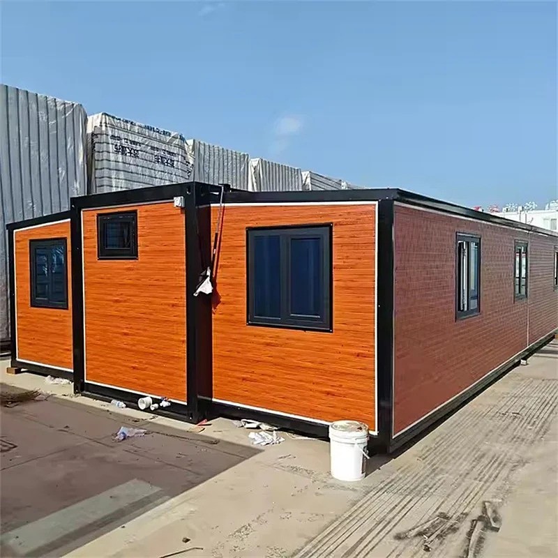 Factory Cheap Price 40FT Expandable Prefab Homes Waterproof Light Steel Villa