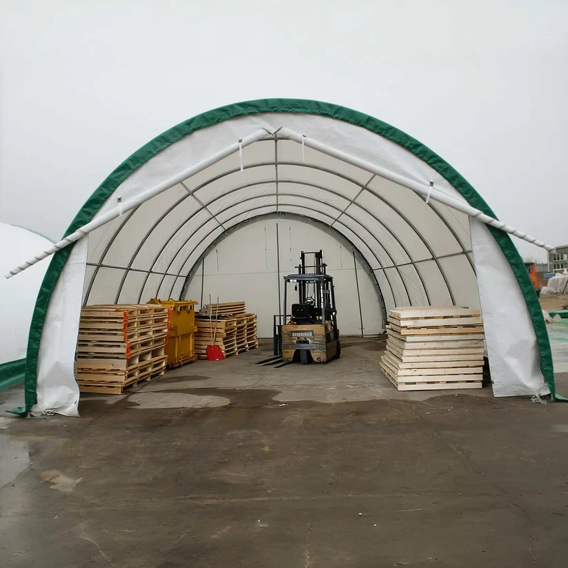 20’x30’x12′ Single Truss Storage Shelter 11oz PE Fabric Hoop Building| Arch Tent